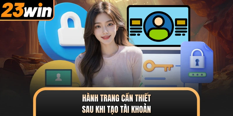 Hành trang cần thiết sau khi tạo tài khoản